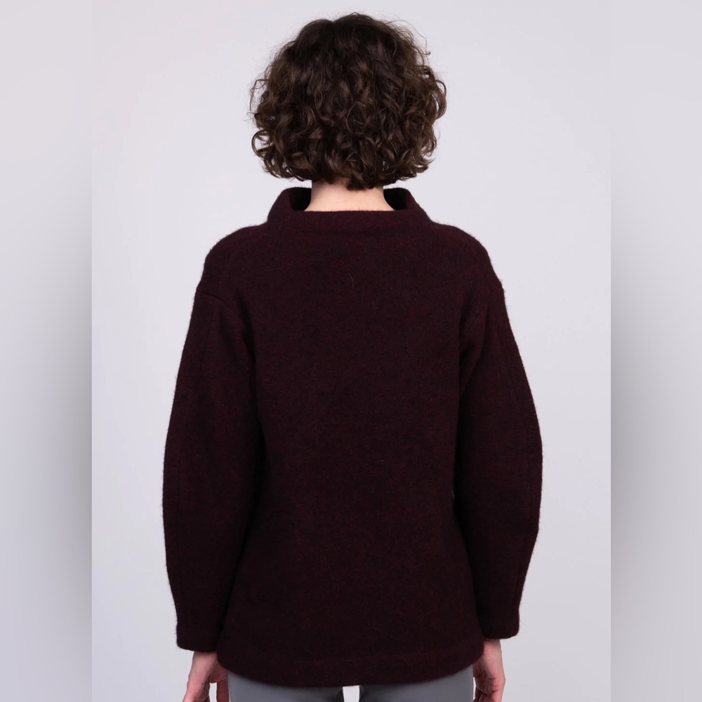 $1,000 DSQUARED2 Jumper Yak Wool Blend Stand-Up Collar Unisex Size S NWOT - Picture 7 of 12